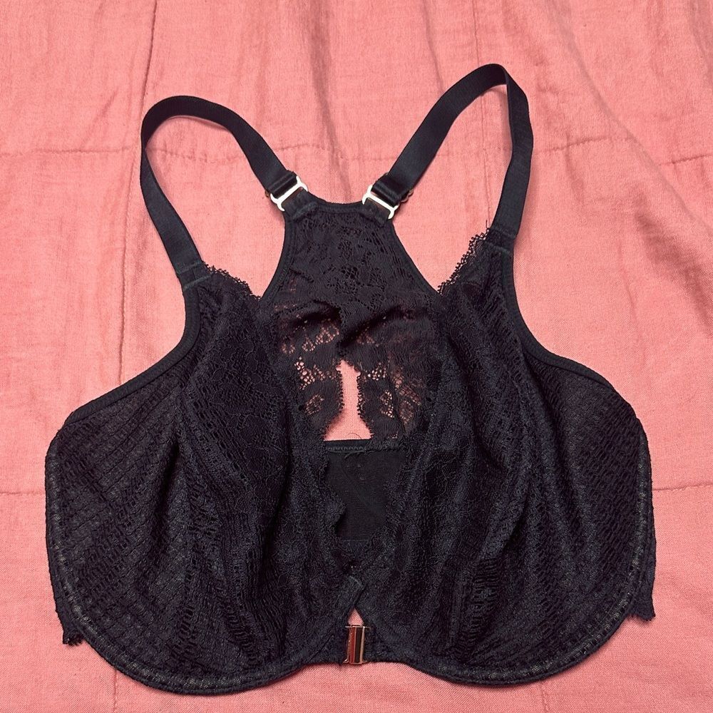 Elegant Black Lace Women's Bra